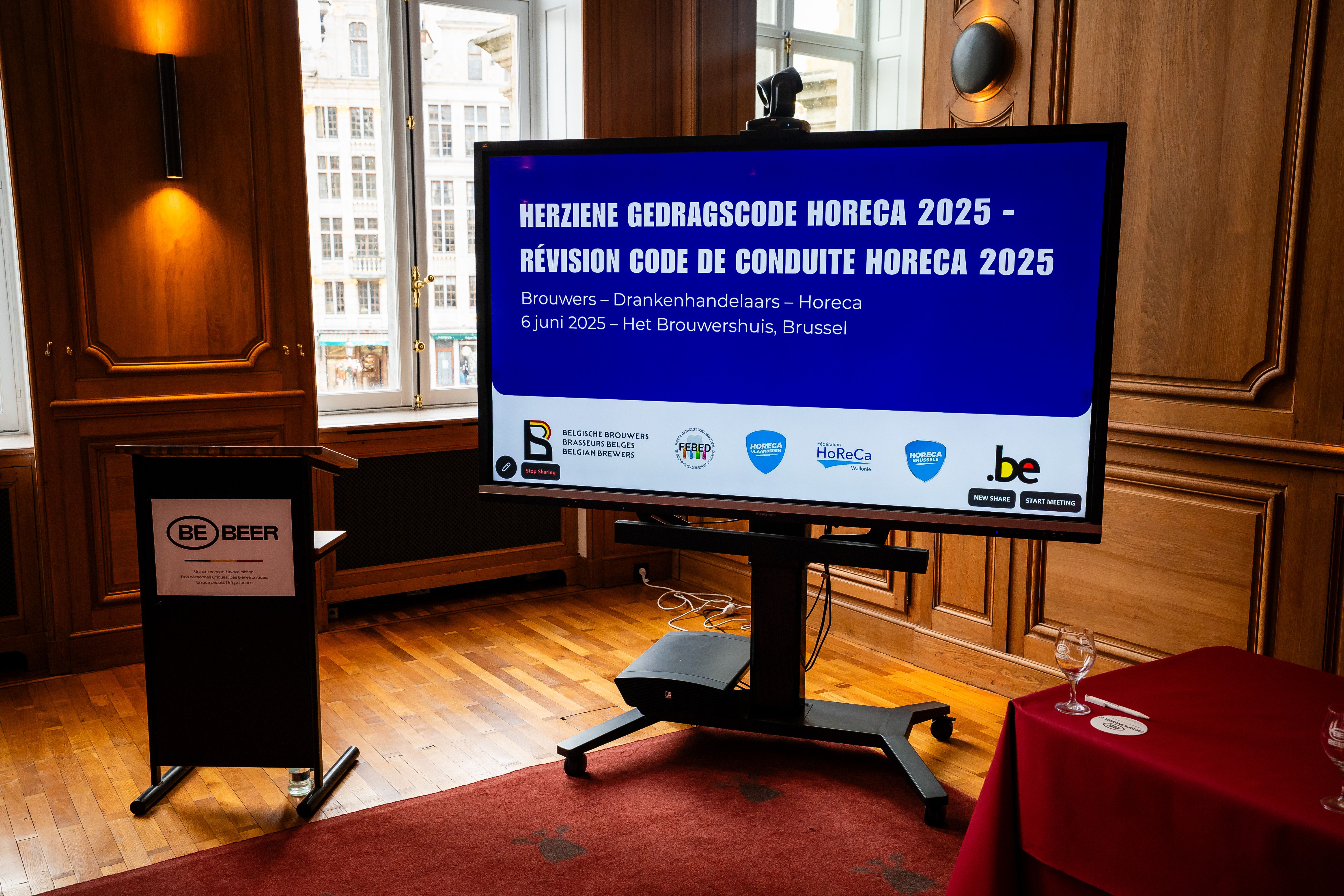 Nieuwe Gedragscode voor goede relaties tussen brouwers, drankhandelaars en de horecasector